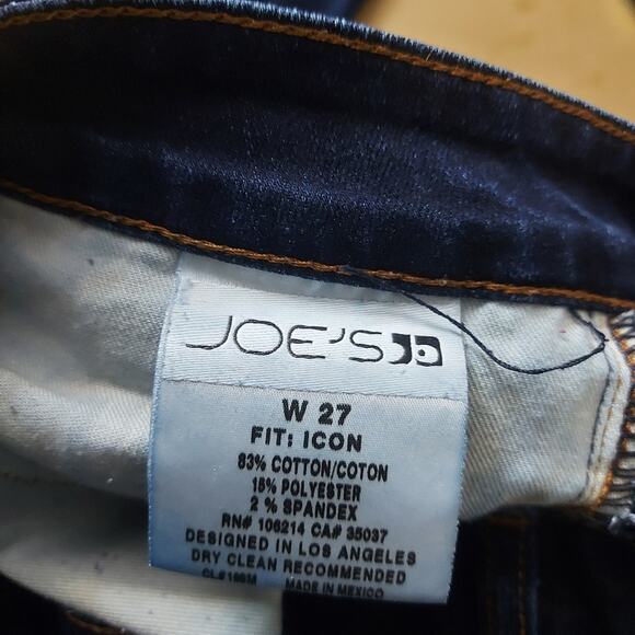 Joe's Jeans ICON Denim Jeans Size 27 - Picture 12 of 13